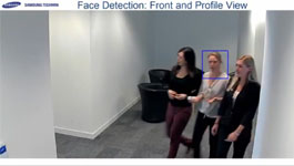 Samsung Techwin WiseNetIII Cameras With SSLE (Samsung Super Light Enhancer) for Face Detection