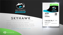 Seagate's SkyHawk drives for surveillance: Smart, safe, secure
