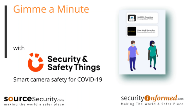 Smart camera safety for COVID-19 by Azena