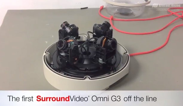 Arecont Vision demonstrate their new SurroundVideo Omni G3 off the line