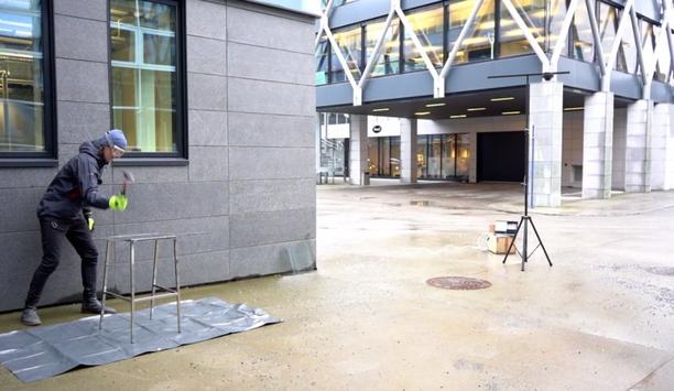 Vaion demonstrates breaking glass detection feature of vcam