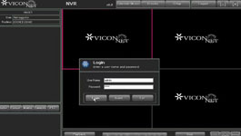 ViconNet set up device names and configure PTZ cameras
