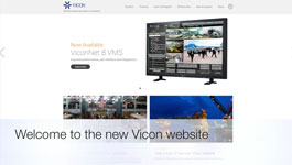 The new Vicon website