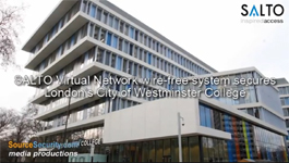 City of Westminster College, London goes Keyless with SALTO Virtual Network Wire-Free Access Control System