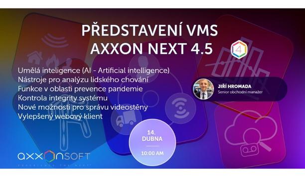 Introduction of VMS Axxon Next 4.5 - Czech & Slovak